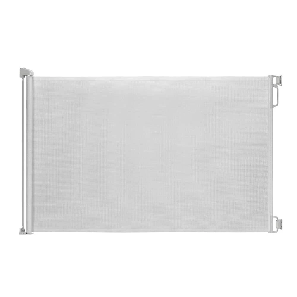 Retractable Baby Gate, 33" Tall, Extends up to 55'' Wide, White/Child Safety ...