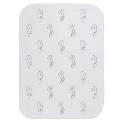 Baby Spuck-/Waschlappen 'Candy Cane Outline' (BC00042574) - Bild 1 von 4