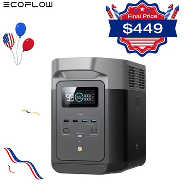 #ad EcoFlow DELTA 2 Portable Power Station 1024Wh Generator for Outdoor RV LiFePO4 $561.25