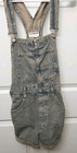 Free People Ziggy Shortall Size S Denim Overalls Shorts Baggy — photo 1