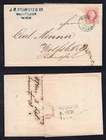 AUSTRIA Wien Filiale on 1869 Folded Letter Cover to Wolfsberg