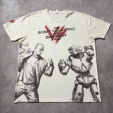 Logic Bobby Tarantino Vs Everybody Tour Shirt Mens XL White Rap Concert Tee