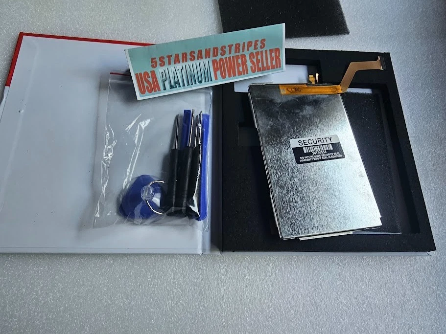 Top Upper IPS LCD Screen Display Nintendo NEW 3DS XL NEW3DSXL REDSV RED-001 -NEW - Image 3 of 4