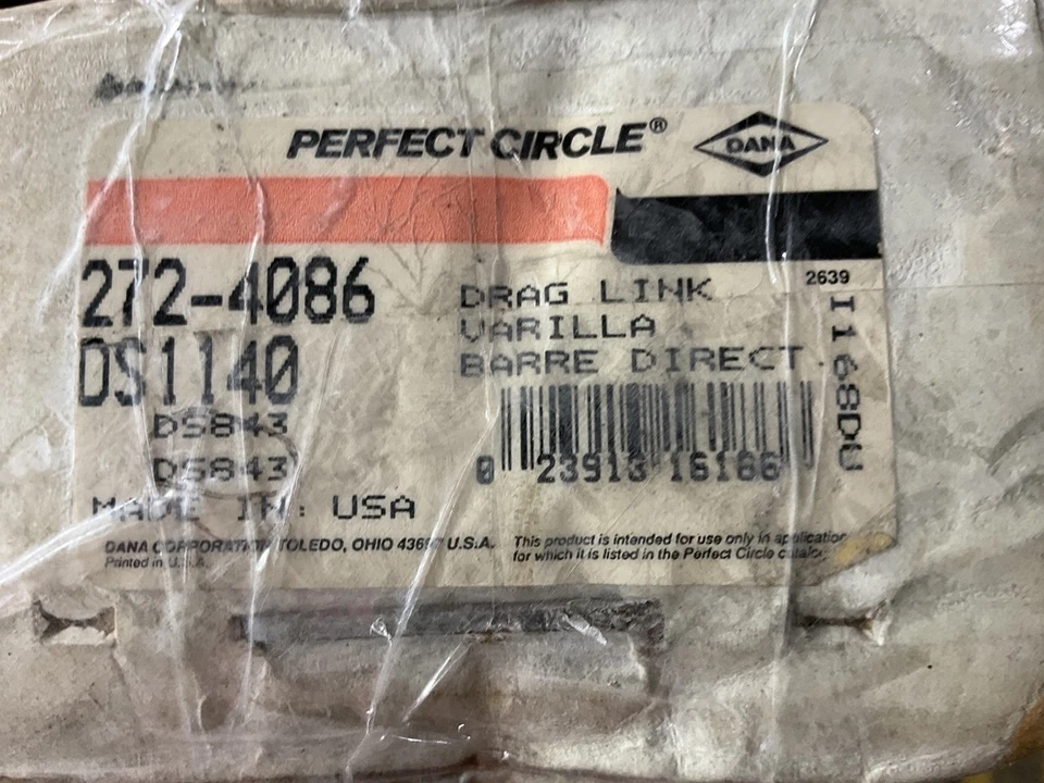 Eslabón de arrastre de dirección delantera derecha Perfect Circle 272-4086 Ford E-250 E-350 1975-88 Foto 4 de 4