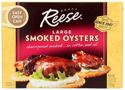 Large Smoked Oysters - 3.7 oz