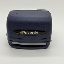 POLAROID One Step Express AF Auto Focus Instant 600 Film Camera Blue No Handle