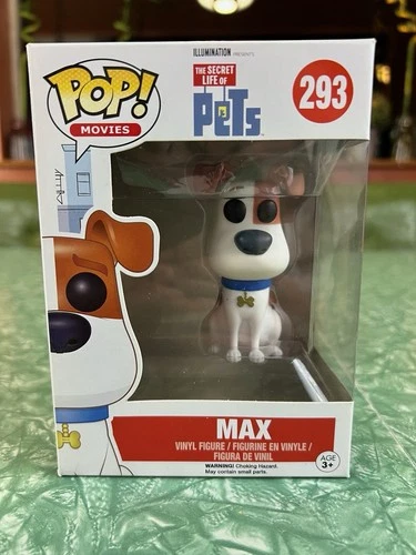 Funko Pop! Movies – Max #293 The Secret Life of Pets w/ Box