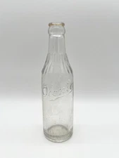 Antique Oconto Embossed Bottle Clear Glass Wisconsin Beer Pre Prohibition