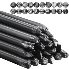 20 Packs Steel Punches 4 Mm Flower Punch Stamp Set Practical Metal Stamping Kit