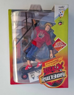 Madelman Xtrem   Skateboarder Action-Figur Skater Skate Boarder Figur P04638