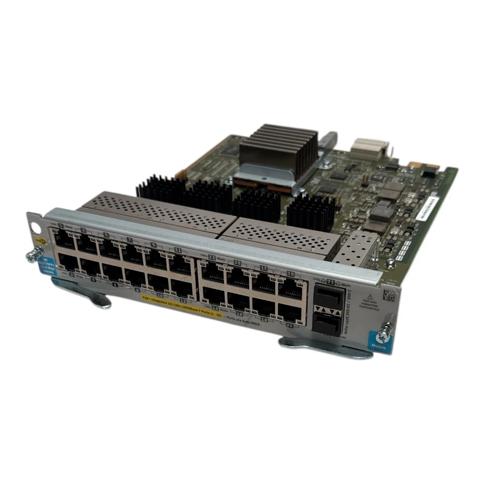 HP J9536A Gig-T/SFP+ v2 zl 20-Port 1000Base-T PoE+ 2x SFP+