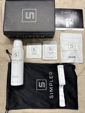 New SIMPLER Hair Color Kit Medium Brown for Men full gray coverage MB