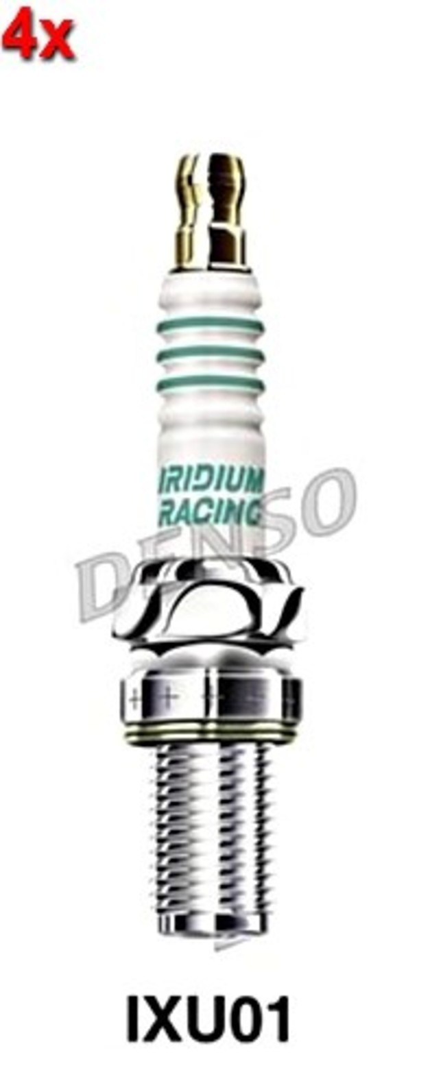 DENSO 4x Spark Plugs For KAWASAKI TACTI IXU01-27