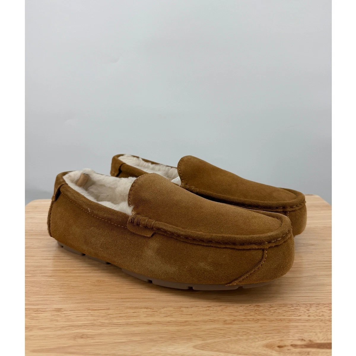 新品未使用】UGG アスコット モカシン チャコール US10/28㎝ アグ 