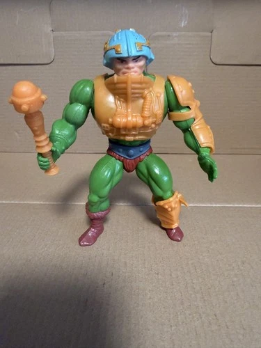 Vintage Man At Arms HE-MAN MOTU Masters of the Universe COMPLETE W Accessories