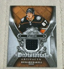 2018-19 Artifacts Divisional Artifacts #DARR Rickard Rakell Relic Anaheim Ducks