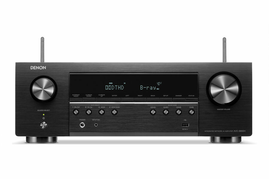 DENON AVC S660H SINTOAMPLIFICATORE AV 5.2 8K GARANZIA UFFICIALE