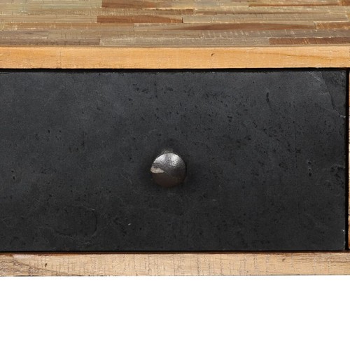 NNEVL Console Table 120x30x76 cm Solid Reclaimed Teak - Picture 7 of 10