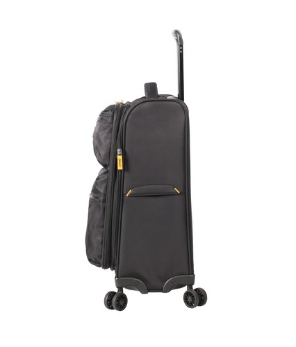 Lucas Ultra Lightweight CarryOn Softside 20 inch Expandable Luggage With Spinner - Picture 3 of 38