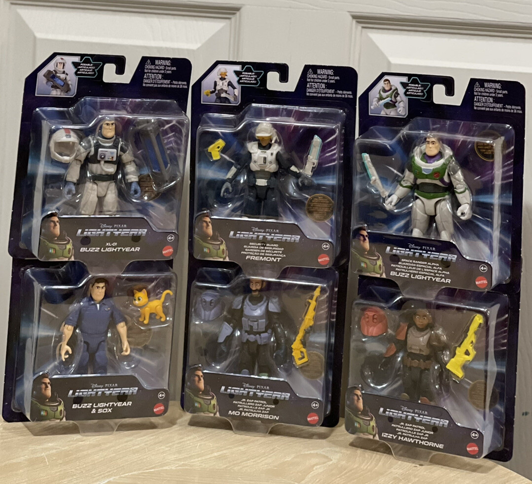PIXAR Buzz Lightyear フィギュアセット Amazon.com: Disney and Pixar Lightyear Toys, Imaginext Buzz