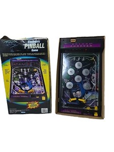 1995 Batman Forever Electronic Pinball Machine W Original Box...READ DESCRIPTION