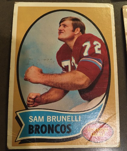 Topps Set di 18 carte da calcio 1970 F-EX Biletnikoff, Nance, Buonconti - Foto 12 di 12