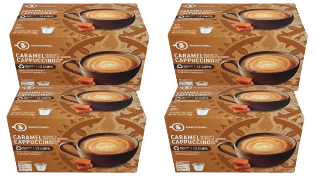 12pk Barissimo Caramel Cappuccino Drink 