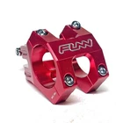 Funnduro MTB Stem, Bar Clamp 35mm (Length 35mm, Red) - Lightly Used