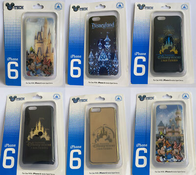 iPhone 6 6S Phone Case Disney Back Cover Shell D-Tech Plastic 