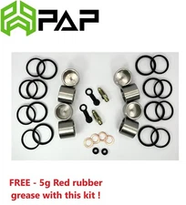 Kawasaki 2009 Z1000 B9F ZR1000 Front Brake Piston & Seal rebuild repair kit