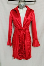 fashion nova red dress size xs(DVP2)
