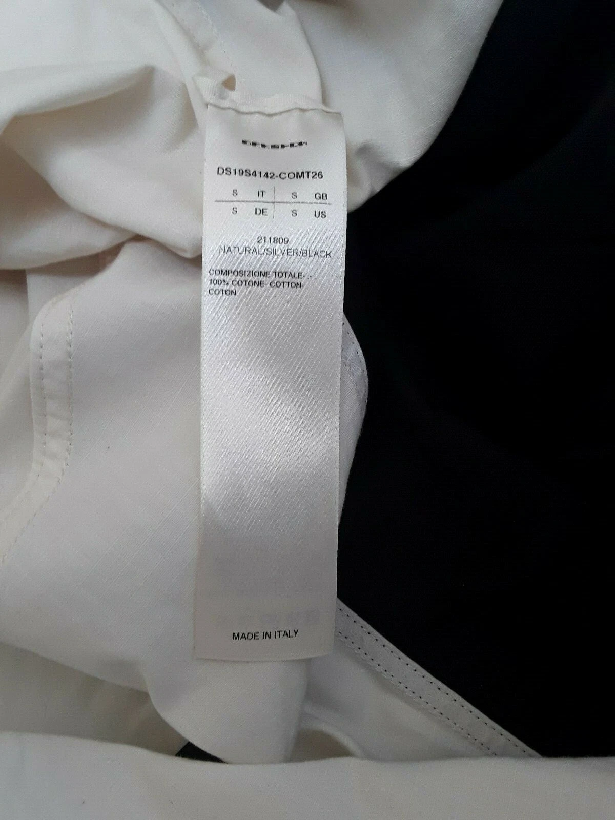 New RICK OWENS Dark Shadow Short Dress Made in Italy Size S ($782)