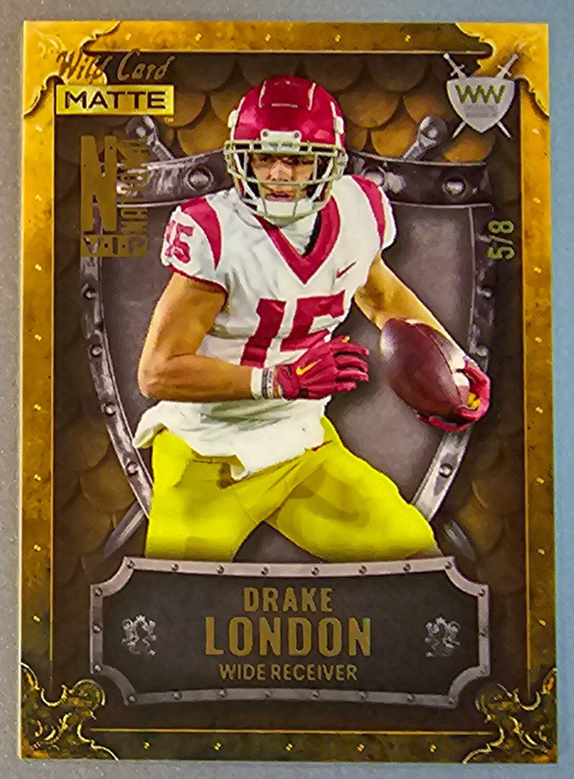 Drake London trading card
