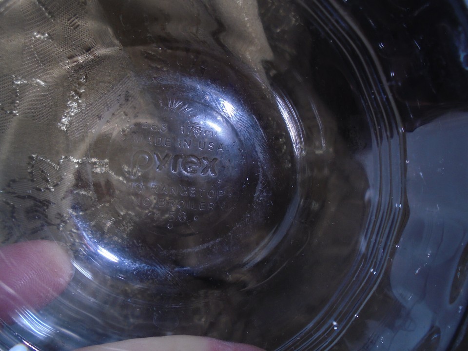 6 Pyrex 463 Scalloped 3 Ring Glass Custard Cups Ramekin 6 oz ~bowls | eBay