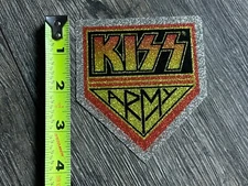 KISS STICKER Decal Kiss Army Shield Logo Sparkle 2006 C&D Visionary Vintage Kiss