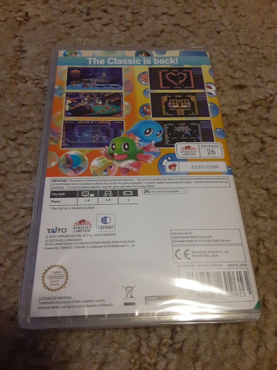 bubble bobble 4 friends switch - Brand New from Strictly bubble bobble 4 friends switch - Brand New from Strictly