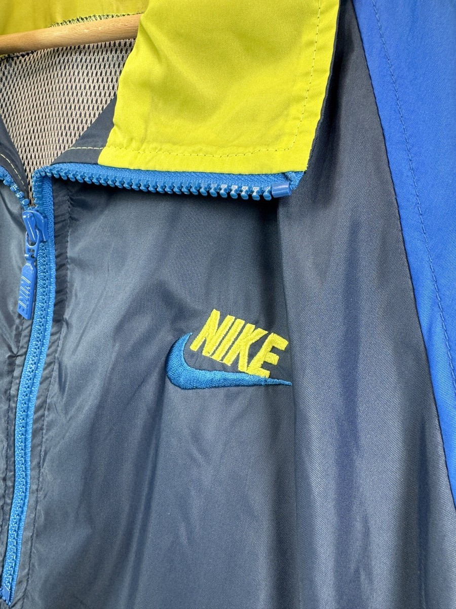 Vintage 90's Nike Sportswear Neon Colors Windrunner Jacket XL