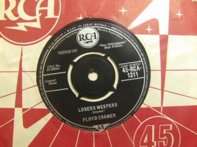 Floyd Cramer   Losers Weepers 1962 7  RCA 1311