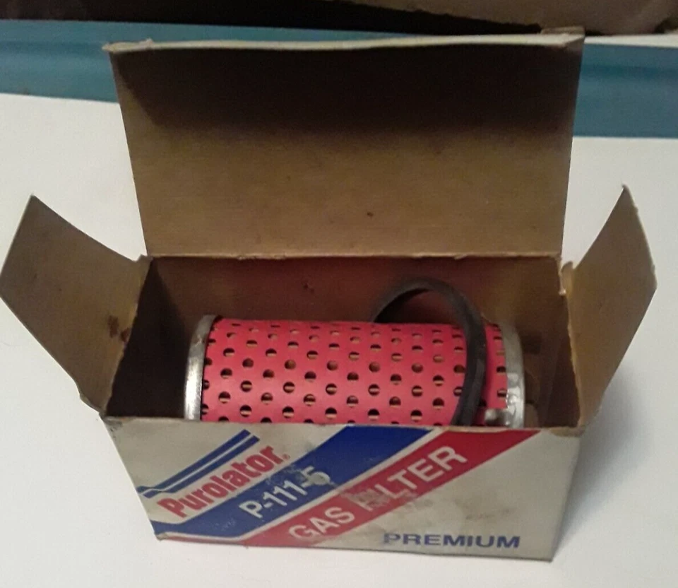 Filtro de gasolina Purolator P-111-5 Ford Chevrolet Dodge Mercury Comet 1955-1963 Foto 2 de 3