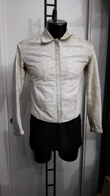 CONBIPEL LEDERJACKE gebraucht Damen Woman weiß Gr. 42 PGS1169PI