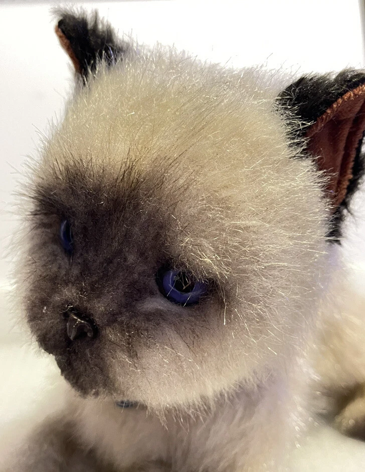 Beautiful Vintage Soft Plush Cat Kitten By Real Soft Toys Very