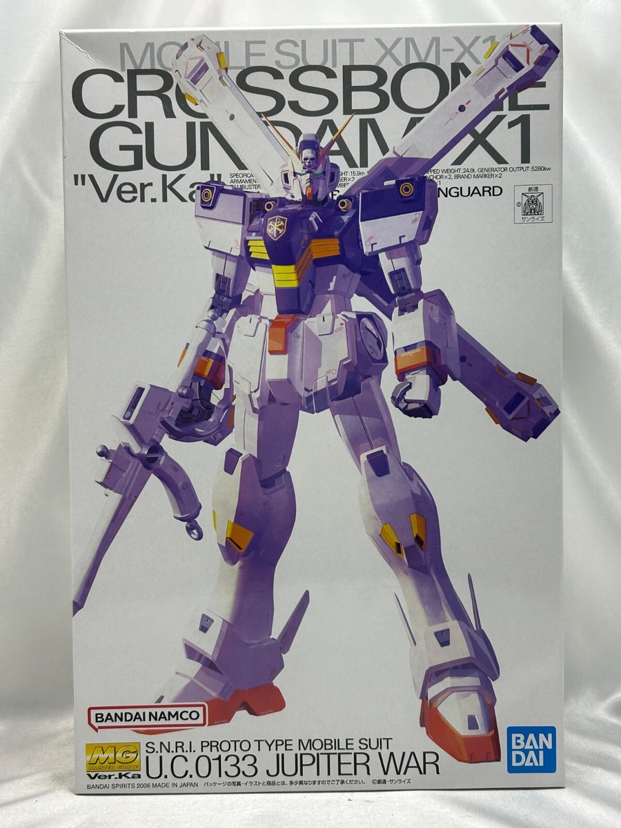 ロボット CROSSBONE GUNDAM X1 Ver.Ka 1/100 MG 1/100 CROSSBONE GUNDAM X1(PATCHWORK) Ver.Ka P-Bandai | eBay