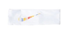 Nike Solid Fury Headband White