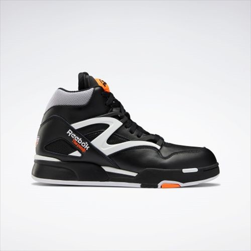 black reebok pumps