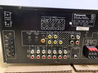 Panasonic SA-HE70 オーディオアンプ Clean Panasonic SA-HE70 500W AV Receiver - 5.1 Multi-Channel
