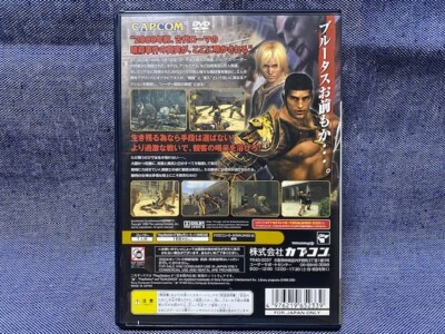 【即発送！プレステ2】 ドラクエVとシャドウ オブ ローマのセットです。 Shadow of Rome PlayStation2 PS2 Capcom Used Japan Action
