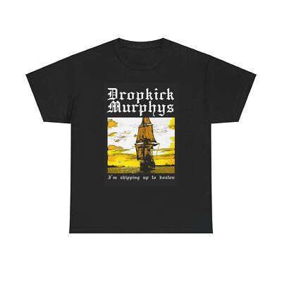 Dropkick Murphys Graphic T Shirt Irish Boston Unisex Heavy Cotton Tee