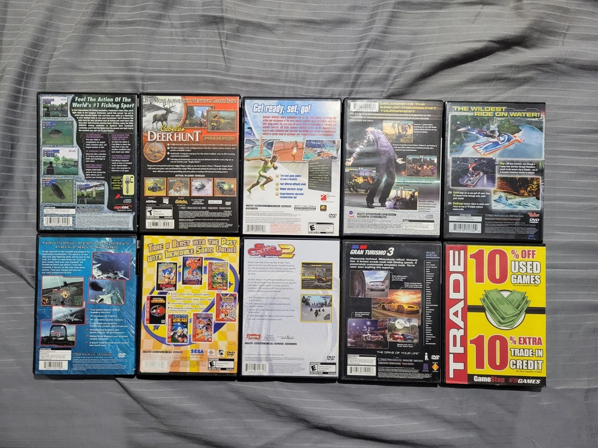Gamestop ps2 cheap games