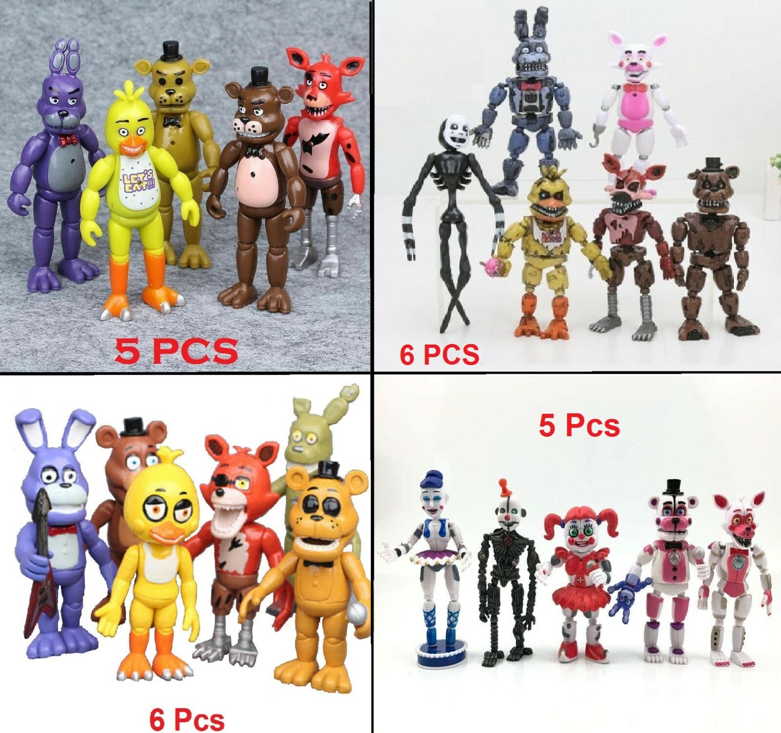 fnaf 4 toys