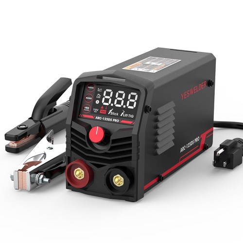 Mini Stick Welder Portable, Large LED Display 125Amp 110V ARC Welding Machine - Picture 4 of 12